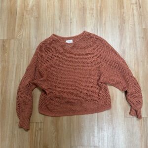 Billabong Sweater Size small dark orange